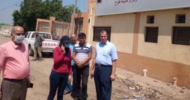 نائب محافظ القليوبية تتفقد المحطة الوسيطة لتجميع القمامة بطوخ