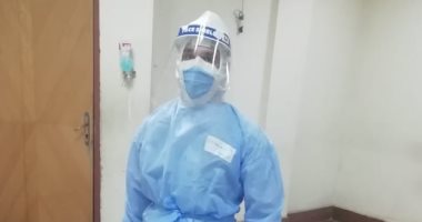 الجيش الأبيض.. "السيد درويش" ممرض يواجه كورونا فى مستشفى عزل جامعة طنطا