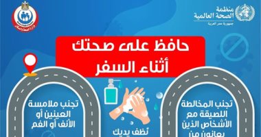 الصحة العالمية تكشف آليات الحماية من عدوى كورونا أثناء السفر.. إنفوجراف