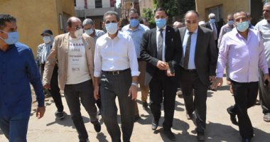 محافظ الغربية ونائبه يتفقدان اصطفاف المعدات تمهيداً للتدريب العملى صقر 73