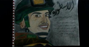 "سلمى" تشارك صحافة المواطن عددا من اللوحات تبرز موهبتها فى الرسم