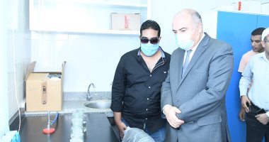 محافظ قنا : محطة مياه بخانس المرشحة نموذجية تعمل بنظام الترشيح الفائق