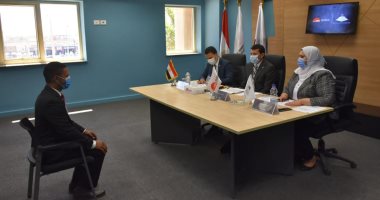 وزير الرياضة يشارك فى تقييم المتقدمين للبرنامج الرئاسى للتأهيل للقيادة