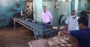 لجان مرور على المخابز للتأكد من التعقيم ومواصفات رغيف الخبز بسفاجا ..صور 