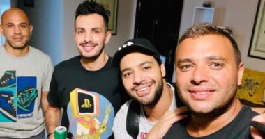 جلسة طرب تجمع رامى صبرى وأحمد جمال على العود