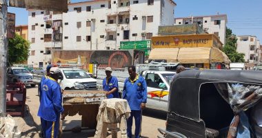 إزالة حالتى بناء بدون ترخيص بالزينية وحملة مرافق مكبرة بحى وسط إدفو