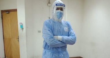 الجيش الأبيض.. "محمود" ممرض يواجه كورونا فى مستشفى عزل جامعة طنطا