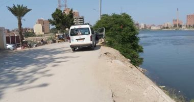 اضبط مخالفة.. طريق "زفتى - المحلة" فى الغربية بدون حواجز نيلية