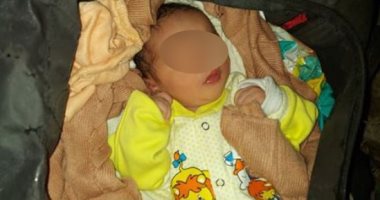 العثور على طفلة رضيعة داخل شنطة بطريق المحلة فى الغربية