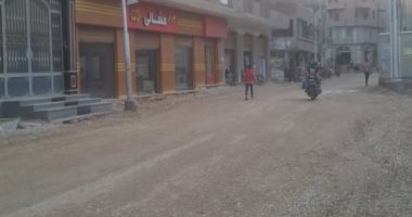 استكمال رصف شارع الثورة وإصلاح مواسير الصرف وتطهير المنشآت الحكومية بالمحلة