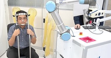 روبوت جديد يمكنه إجراء مسحة كورونا للمرضى أسرع 10 دقائق من البشر