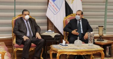 محافظ كفر الشيخ : الاستعانة بخبرات الجامعة فى مختلف المجالات والمشروعات