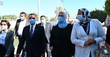 وزيرة التضامن تزور مجمع الدفاع الاجتماعى بالإسكندرية.. صور 