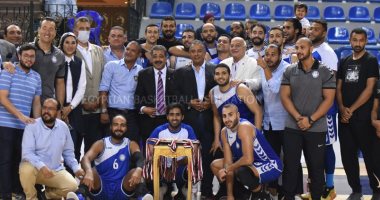 سموحة يفوز على سبورتنج ويحقق برونزية كأس السلة