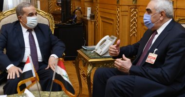 وزير الدولة للإنتاج الحربى يبحث مع سفير "العراق"مجالات التعاون  