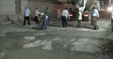 الطرق والكباري تبدأ إصلاح نفق الدلجمون الرئيسي وتحويل مسار الطريق بالغربية