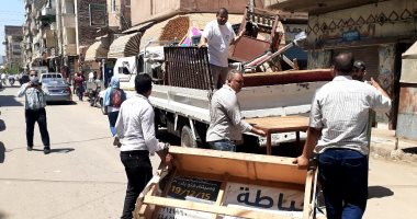 رفع 2265 حالة إشغال وصيانة 164 كشاف إنارة ورفع 770 طن قمامة بالبحيرة