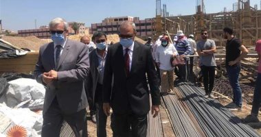 محافظ القليوبية يضع حجر الأساس المدرسة اليابانية ببنها بتكلفة 19 مليون جنيه