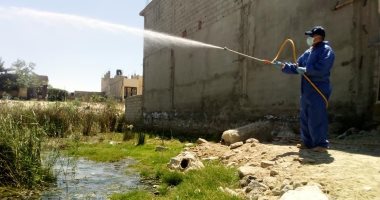 حملات تعقيم وتطهير ضد فيروس كورونا ويرقات الناموس والقوارض بالعريش