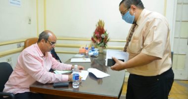فتح باب التصويت بانتخابات التجديد النصفى للأطباء البيطريين.. صور