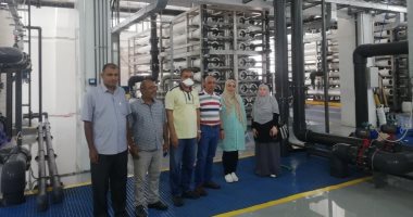 رئيس شركة المياه بسيناء يعلن تشغيل محطة تحليه مياه البحر بالريسة تجريبيا