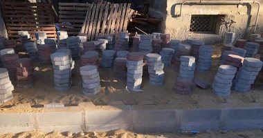 محافظة الجيزة تبدأ تطوير شارع مصدق وتزيل بقعة زيت بالدقى.. صور