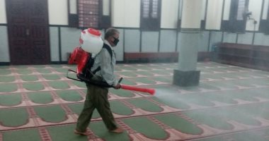 مساجد الدقهلية تستعد لإقامة صلاة الجمعة غدا بأعمال التعقيم.. صور