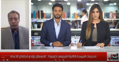 تحذيرات من الموجة الثانية لفيروس كورونا فى تغطية خاصة لـ تليفزيون اليوم السابع