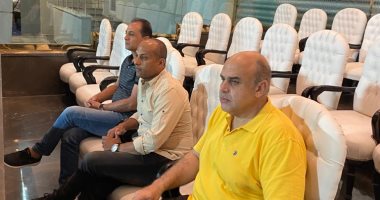طارق مصطفى و أيوب و طاهر في مباراة الزمالك و المقاولون .. صور