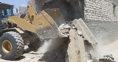 تنفيذ 33 قرار إزالة تعديات على أملاك الدولة والأراضى الزراعية بأسوان والبحيرة