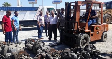 بالصور ..مواجهة حالات التعدى على أراضى الدولة بأحياء العامرية غرب الإسكندرية