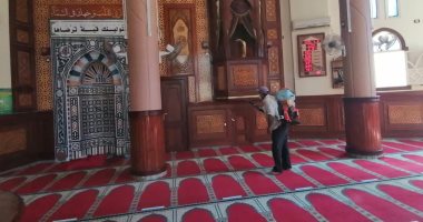 استعدادات مساجد البحيرة لعودة صلاة الجمعة.. صور