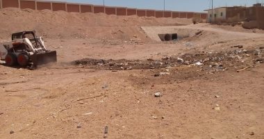 لجنة المياه الجوفية تتفقد مخرات السيول للوقوف على جاهزيتها بسفاجا