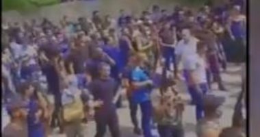 لبنانيون يهتفون ضد حسن نصر الله خلال تشييع جثامين ضحايا اشتباكات خلدة..فيديو