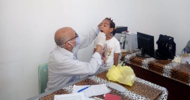 توقيع الكشف الطبى على 182 مواطن مجانا فى قافلة لجميع التخصصات بسفاجا 