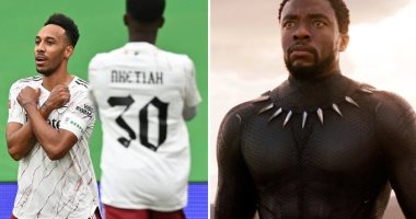 أرسنال ضد ليفربول.. أوباميانج يهدى هدفه للممثل الأمريكى الراحل بوسمان