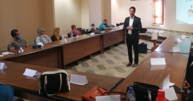 ورشة عمل لأعضاء هيئة التدريس بجامعة بنها بعنوان "تسويق مخرجات البحث العلمي"