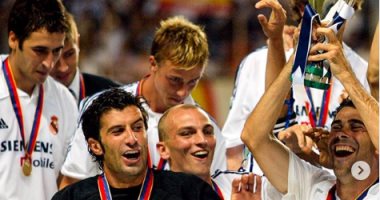 ريال مدريد يحتفل بمرور 18عاما على التتويج بأول سوبر أوروبي فى تاريخ النادى