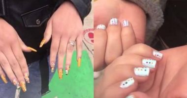 فتيات يلجأن للغش بطريقة غريبة فى امتحان قبول للمعلمات.. فيديو وصور