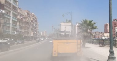 رفع 243 حالة إشغال و 915 طن قمامة وصيانة 112 كشاف إنارة بالبحيرة