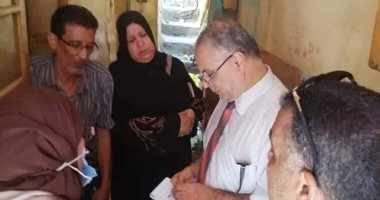 إصابة شخصين فى حادث انهيار منزل بمنطقة درب الحوض فى طنطا بالغربية
