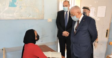 وزير التربية والتعليم يتفقد لجان امتحانات الثانوية العامة دور ثان.. صور