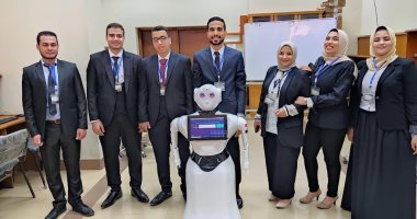 روبوت متعدد المهام مشروع تخرج يحكى عنه طلاب هندسة كفر الشيخ