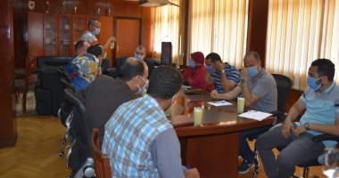 مناقشة تنسيق الأنشطة الطلابية للعام الجامعى الجديد بجامعة مدينة السادات