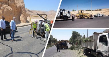 التجهيزات النهائية للمواقع الأثرية قبل ساعات من عودة السياحة بالأقصر.. المحافظ يتابع تجهيزات المسار السياحى وتجميل شوارع البر الغربى لخدمة الأفواج.. ومطار البالون يطبق الإجراءات الاحترازية.. صور