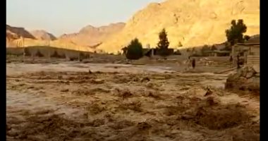 أخبار المحافظات اليوم.. سيول فى سانت كاترين بجنوب سيناء