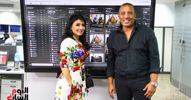 الإعلامية سهير جودة تزور تليفزيون اليوم السابع وتؤكد: تجربة رائدة فى الإعلام الحديث -صور