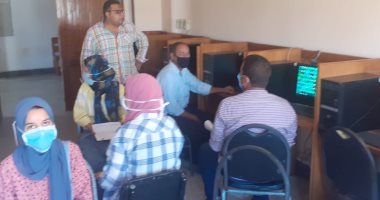 جامعة بنى سويف تستقبل طلاب الثانوية العامة لتسجيل رغبات تنسيق المرحلة الثانية