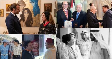 صور.. فنانون فى حضرة رؤساء الدول بعد لقاء ماكرون بفيروز