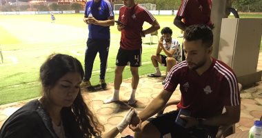 صور.. بيراميدز يجرى تحليل "رابيد تيست" قبل مواجهة الزمالك